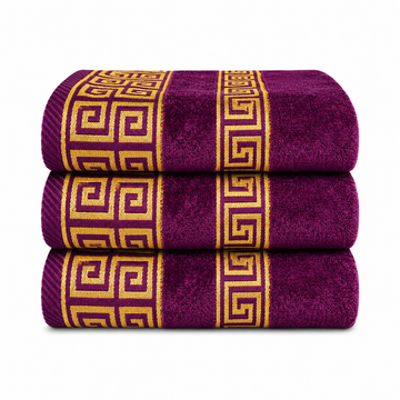Purple Versace Towel
