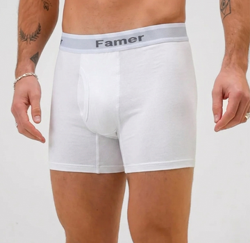 White Men’s Boxer Shorts