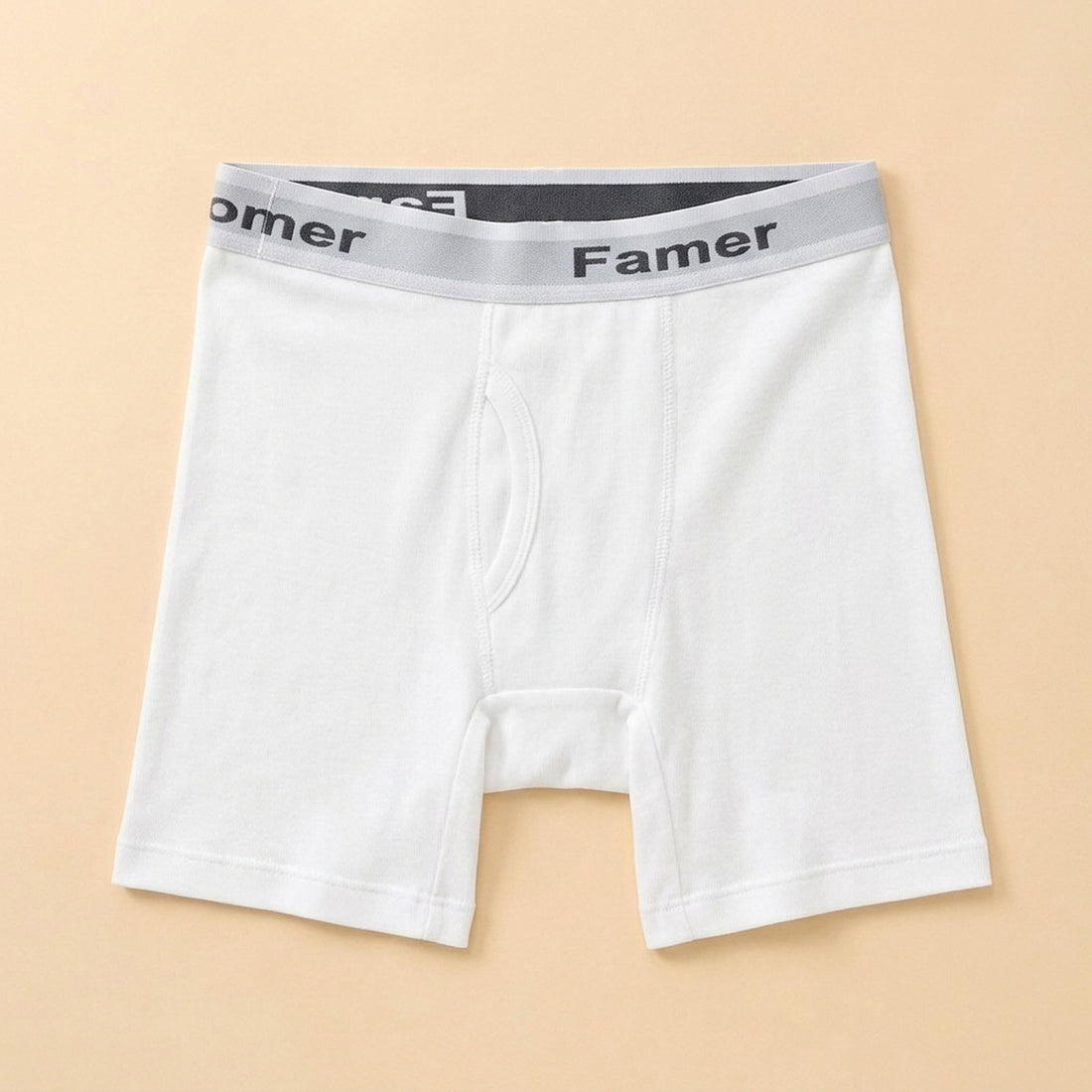 White Men’s Boxer Shorts