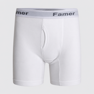 White Men’s Boxer Shorts